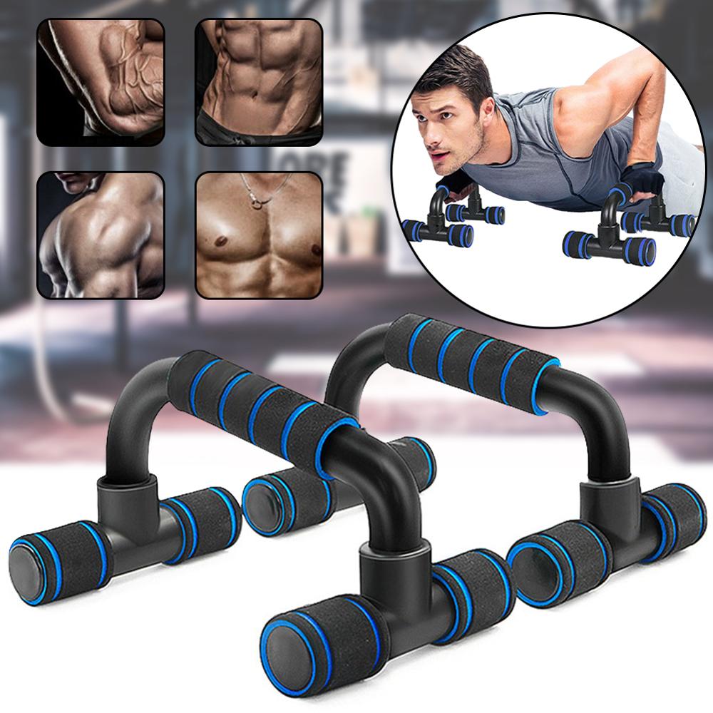 1 Pair Push Up High Quality Steel Push Ups Stand Home Fitness Equipment - Pectoral Muscle Training Device Push Up Support