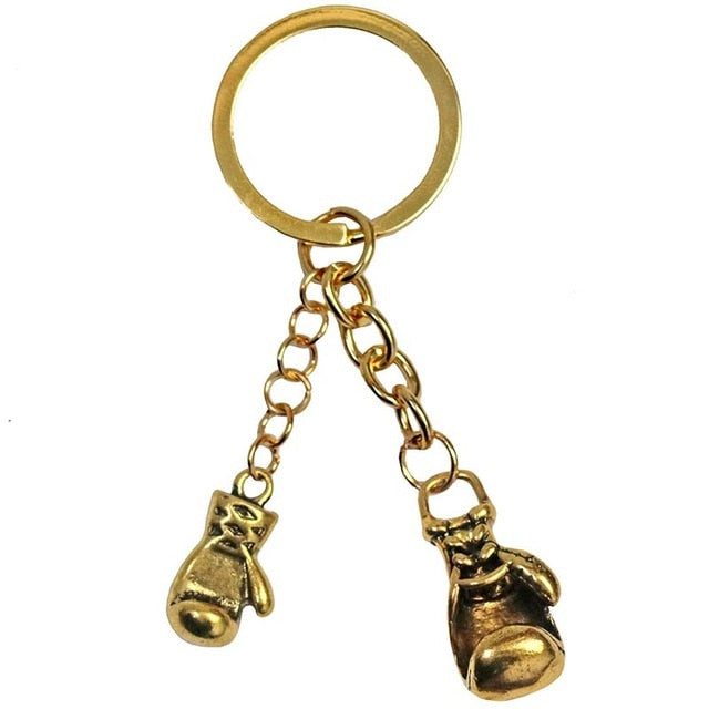 GYM Large Dumbbell Stainless Steel Keychain Sports Fitness Personalized Key Chains for Men Jewelry Gift Customize Wholesale