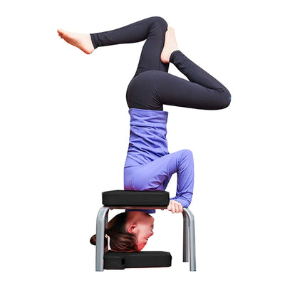 43*42*37cm Yoga Aids Workout Chair Headstand Stool Multifunctional Sports Exercise Bench Fitness Equipment