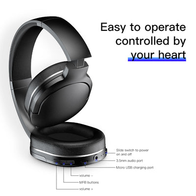 Baseus D02 Wireless Headphone Bluetooth 5.0 Earphone Handsfree Headset For Ear Head Phone iPhone Xiaomi Huawei Earbuds Earpiece