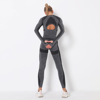 Yoga Clothing Set Sports Suit Women Sportswear Sports Outfit Fitness Set Athletic Wear Gym Seamless Workout Clothes For Women