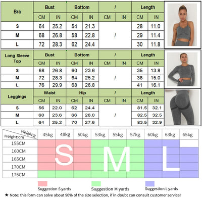 Yoga Clothing Set Sports Suit Women Sportswear Sports Outfit Fitness Set Athletic Wear Gym Seamless Workout Clothes For Women