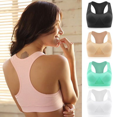 Professional Absorb Sweat Top Athletic Running Sports Bra , Gym Fitness Women Seamless Padded Vest Tanks