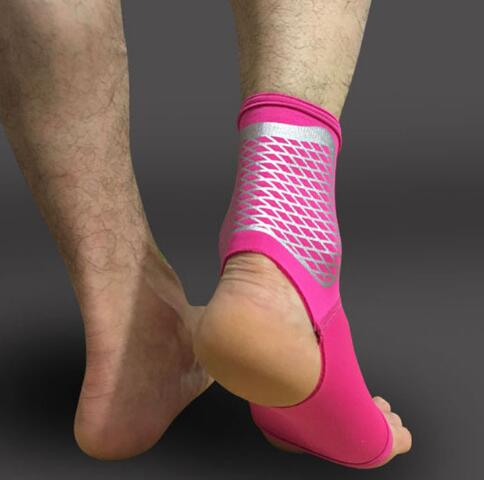 Aolikes 1Pcs Sport Ankle Support Elastic High Protect Sports  Equipment Safety Running Basketball  Brace