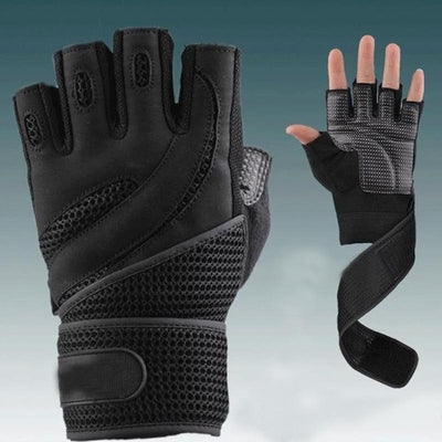 Men Gym Body Building Training Brand Fitness Gloves