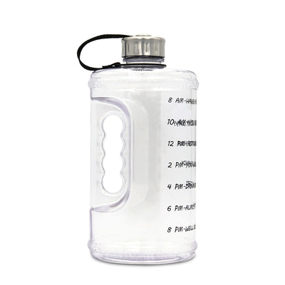 2.2L Sports Water Bottle Gradient Plastic PETG Gym Large Capacity Outdoor Space Cup Water Bottle