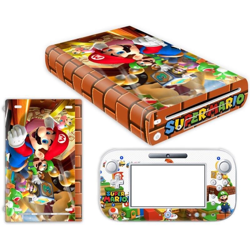 Suitable for Wii U film, Wii U sticker, Wii U host film, Wii U body sticker, cartoon sticker