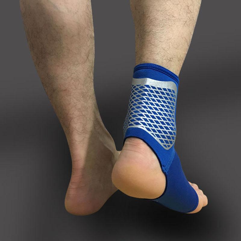 Aolikes 1Pcs Sport Ankle Support Elastic High Protect Sports  Equipment Safety Running Basketball  Brace