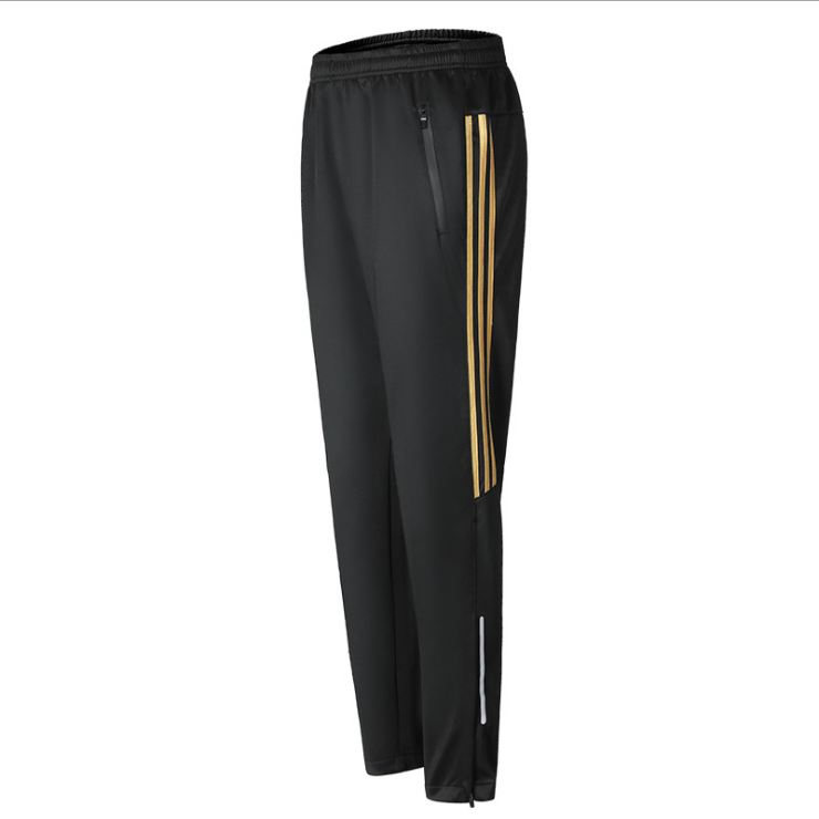 New Sport Pants Men Running Pants With Zipper Pockets Training and Joggings Men Pants Soccer Pants Fitness Pants For Men