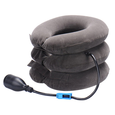 Neck cervical traction device inflatable collar Head Back Shoulder Neck Pain Headache health care massage device