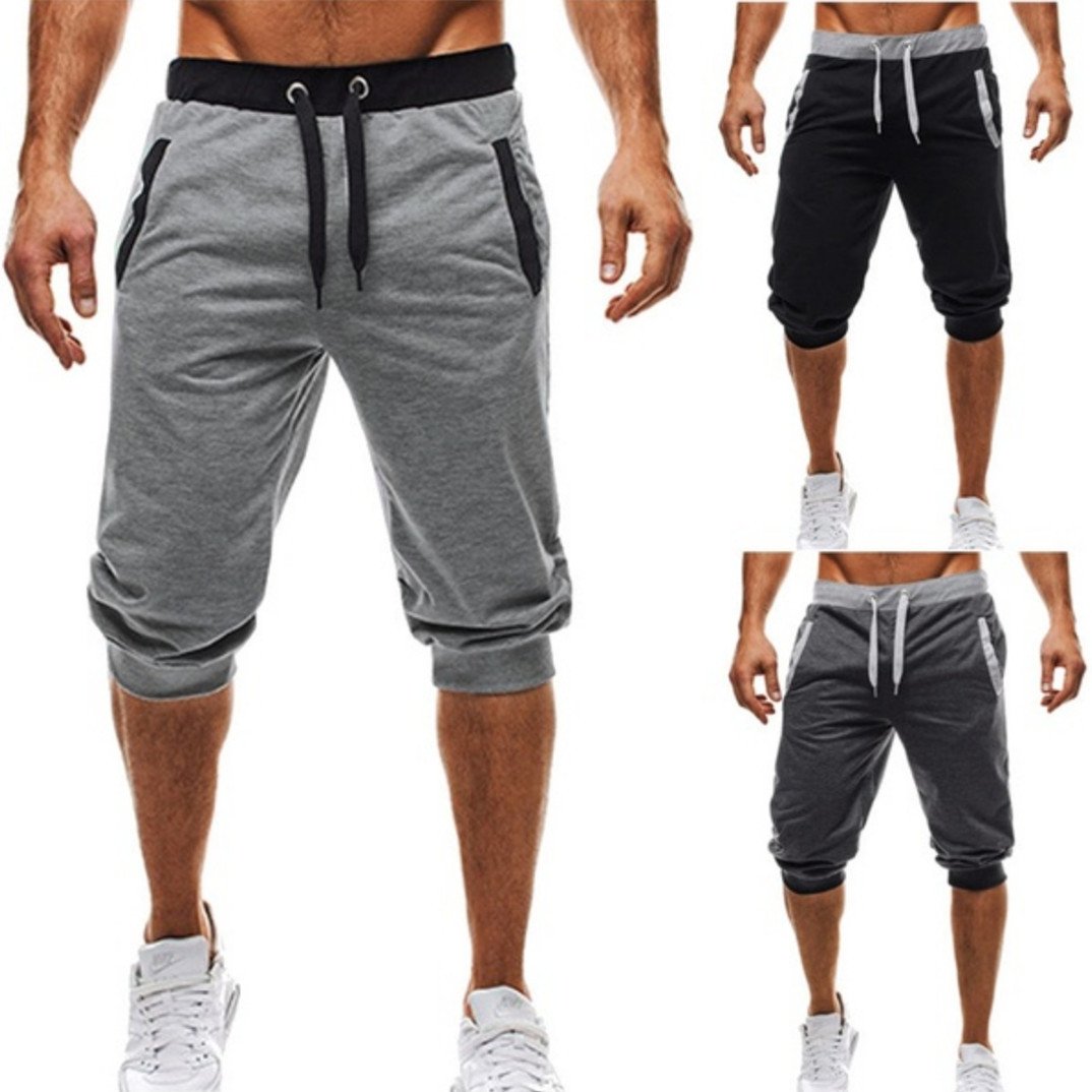 Slim Fit  Mens gym Joggers Workout Shorts