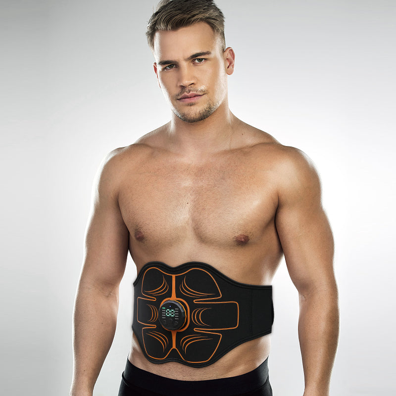 New EMS Massage Belt Home Training Exercise Abdominal Fitness Equipment Lazy Fitness Abdominal Muscle Patch Fitness Equipment for Men and Women