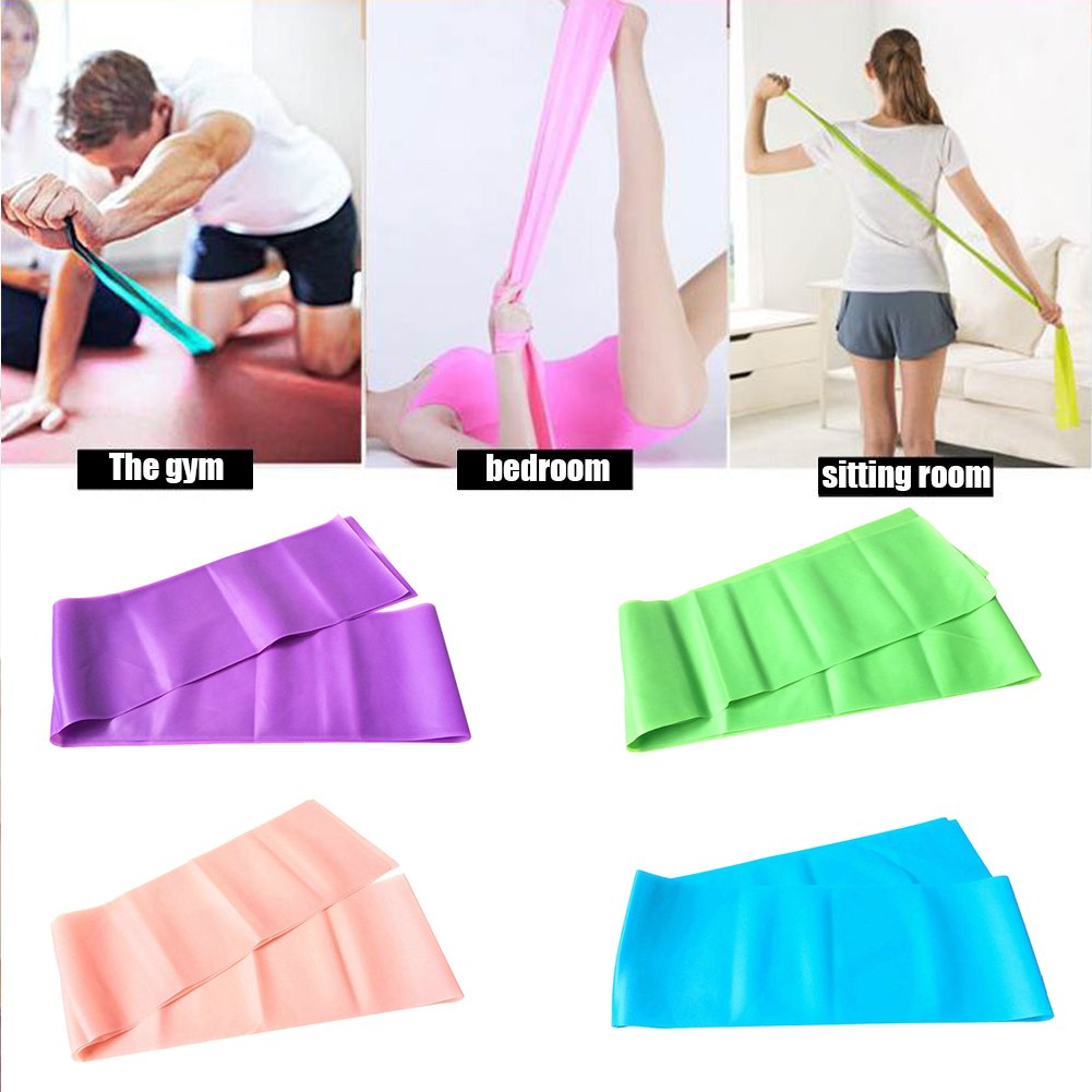 Stretching Gum Fitness Elastic Band Workout Athletic Resistance Sport Rubber Bands Training Exercise Bands Expander Accessories