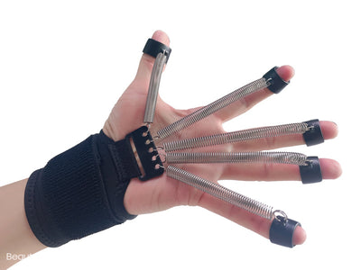 Stainless steel spring finger trainer exercise wrist tension equipment finger rehabilitation enhancer flexion and extension fing