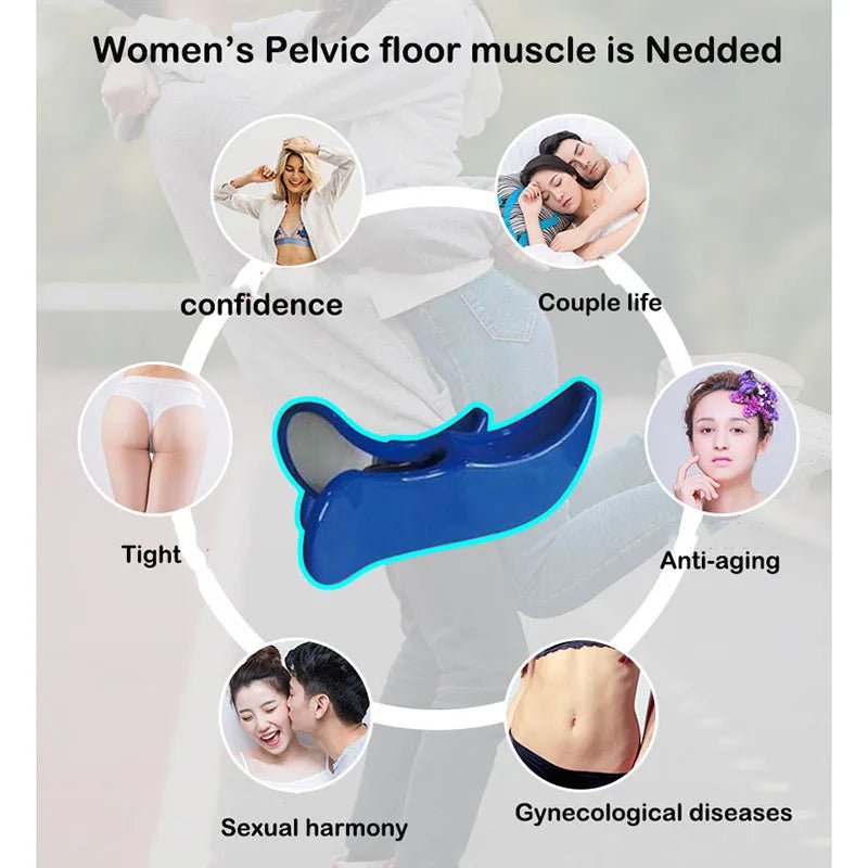 Fitness Equipment Hip Trainer Pelvic Floor Muscle Inner Thigh Buttocks Tight Supplie Beauty Training Pelvic Floor Muscle excise