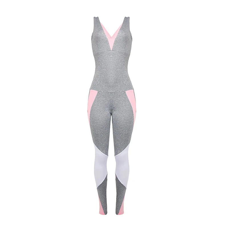 Gym Clothing Yoga Set Jogging Femme Sexy Back Cutout Crossover Fitness Clothing