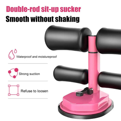 Sit Up Bar Assistant Abdominal Workout Fitness Adjustable Sit Ups Exercise Equipment Portable Situp Gym Fitness Work Travel Gear