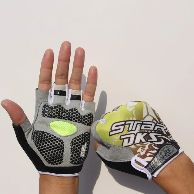 Sports 3D Gel Padded Anti-Slip Gym Gloves