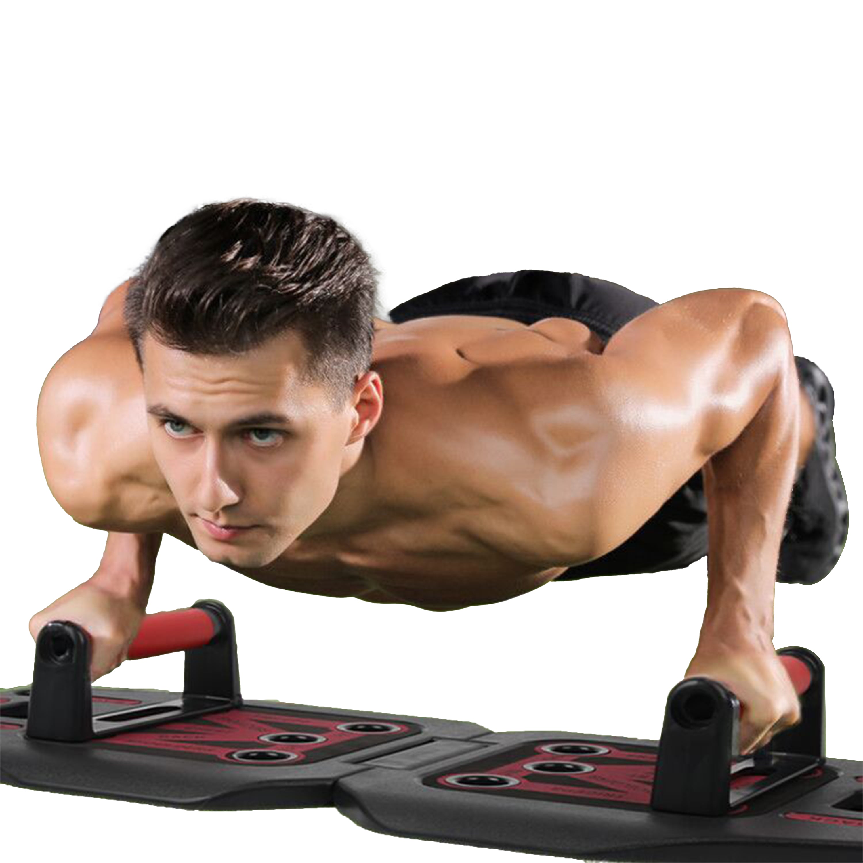 9 in 1 Push Up Rack Board System Fitness Workout Train Gym Exercise