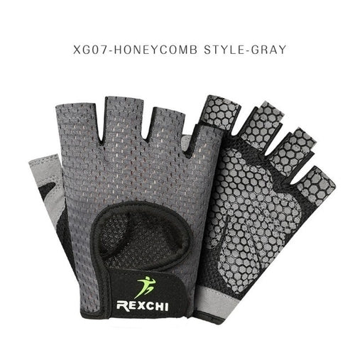 REXCHI Professional Gym Fitness Gloves Power