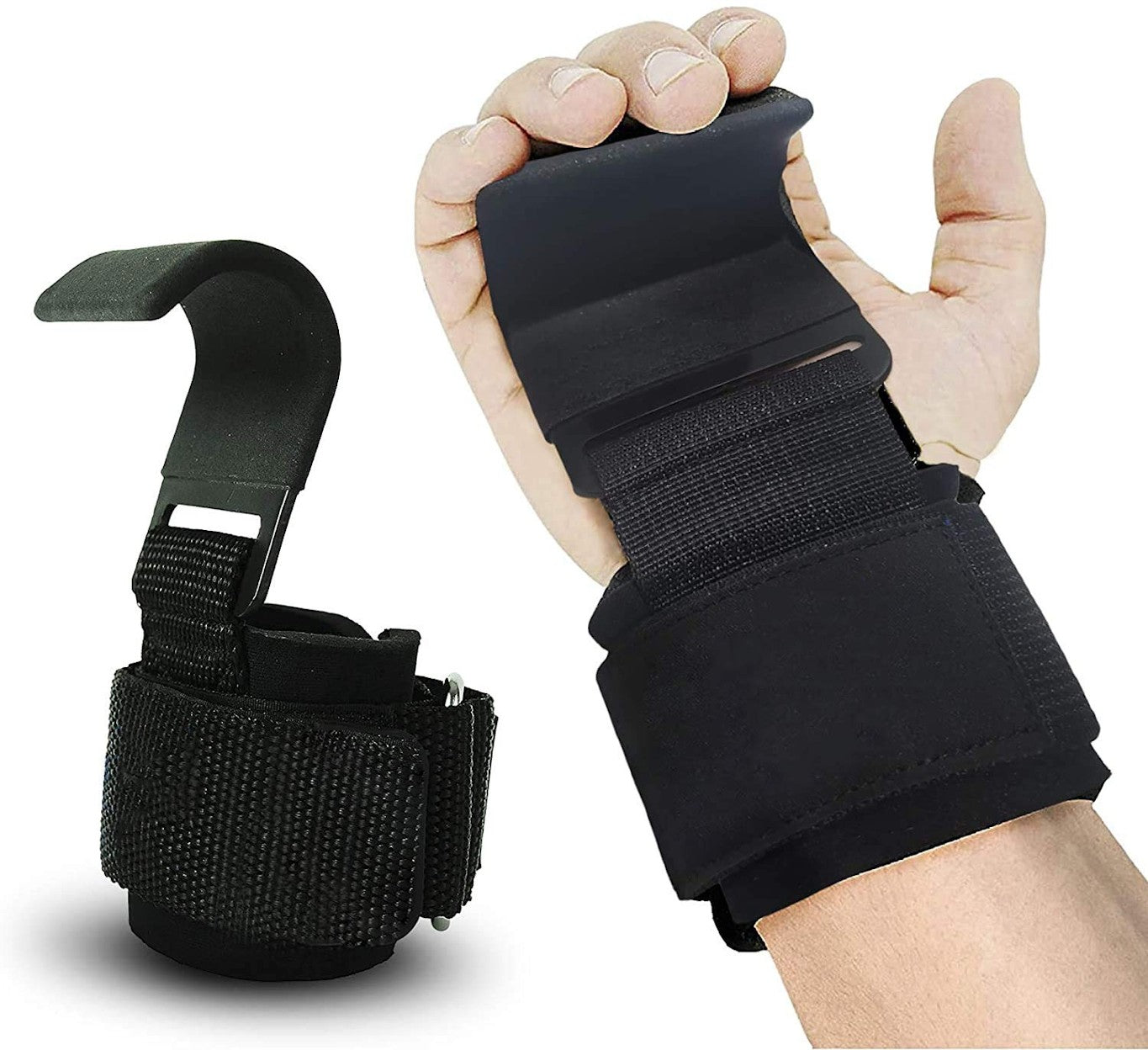 Gym Gloves with Adjustable Wrist Strap - Maximum Wrist Support