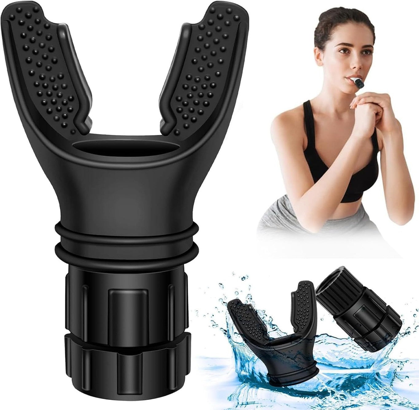 Breathing Trainer to Enhance Lung Capacity Exerciser Deivce