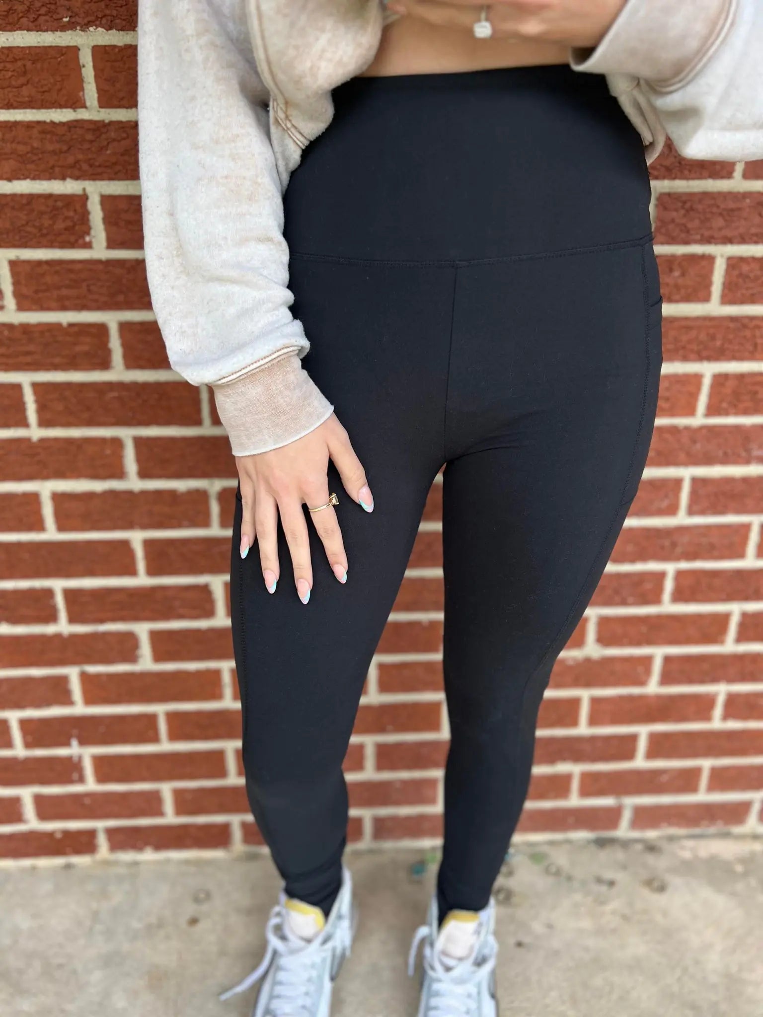 ASK Apparel Butter Soft Black Leggings