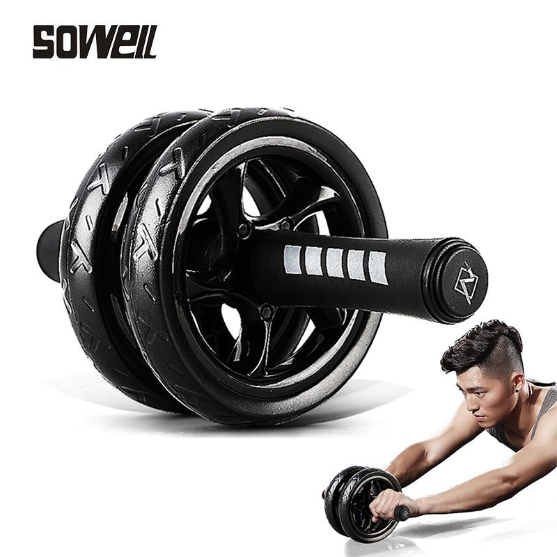 Sowell Muscle Exercise Equipment Home Fitness Equipment Double Wheel